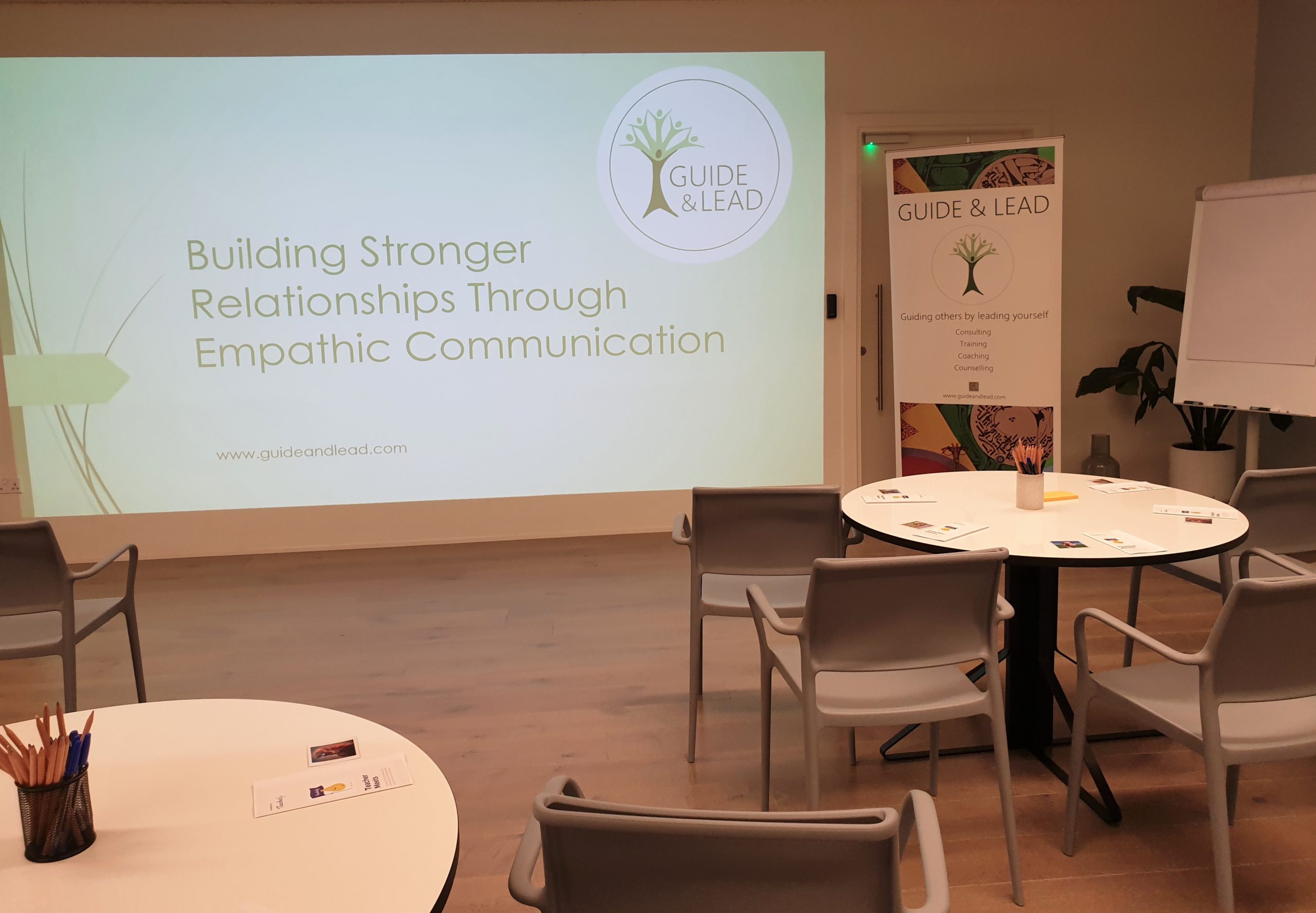 Training for corporate institutions, companies and authorities provided as bespoke solutions bz Guide and Lead